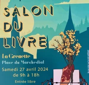 Affiche salon du livre de Craponne sur Arzon 2024